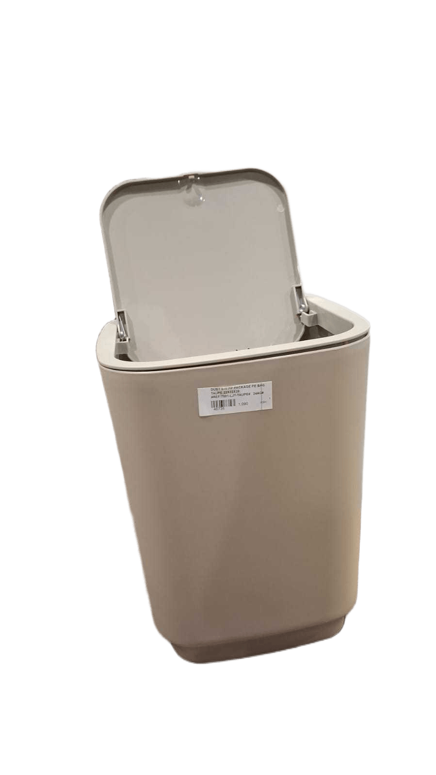 Dust Bin Pp Package Pe Bag Taupe 22x22x28