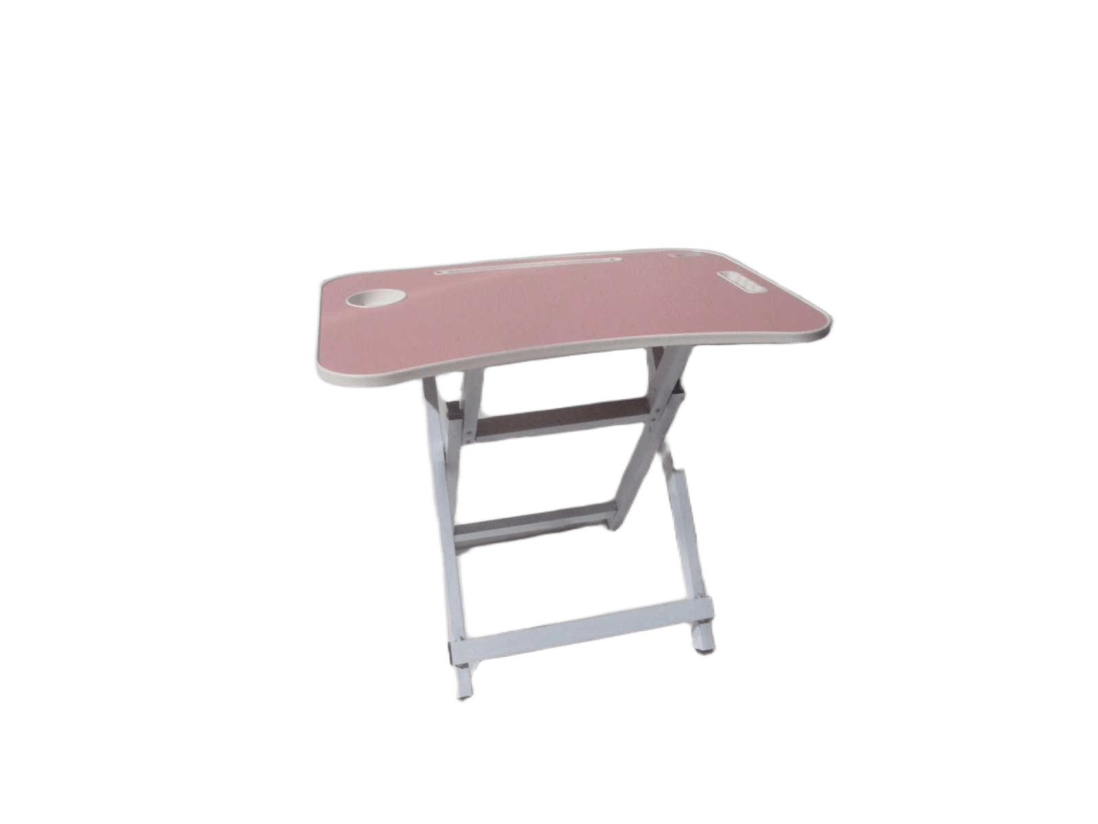 Folding Table Mdf+iron+plastic All Design And Legs Like Br-1 Just Change Colorpink60x40x52.5