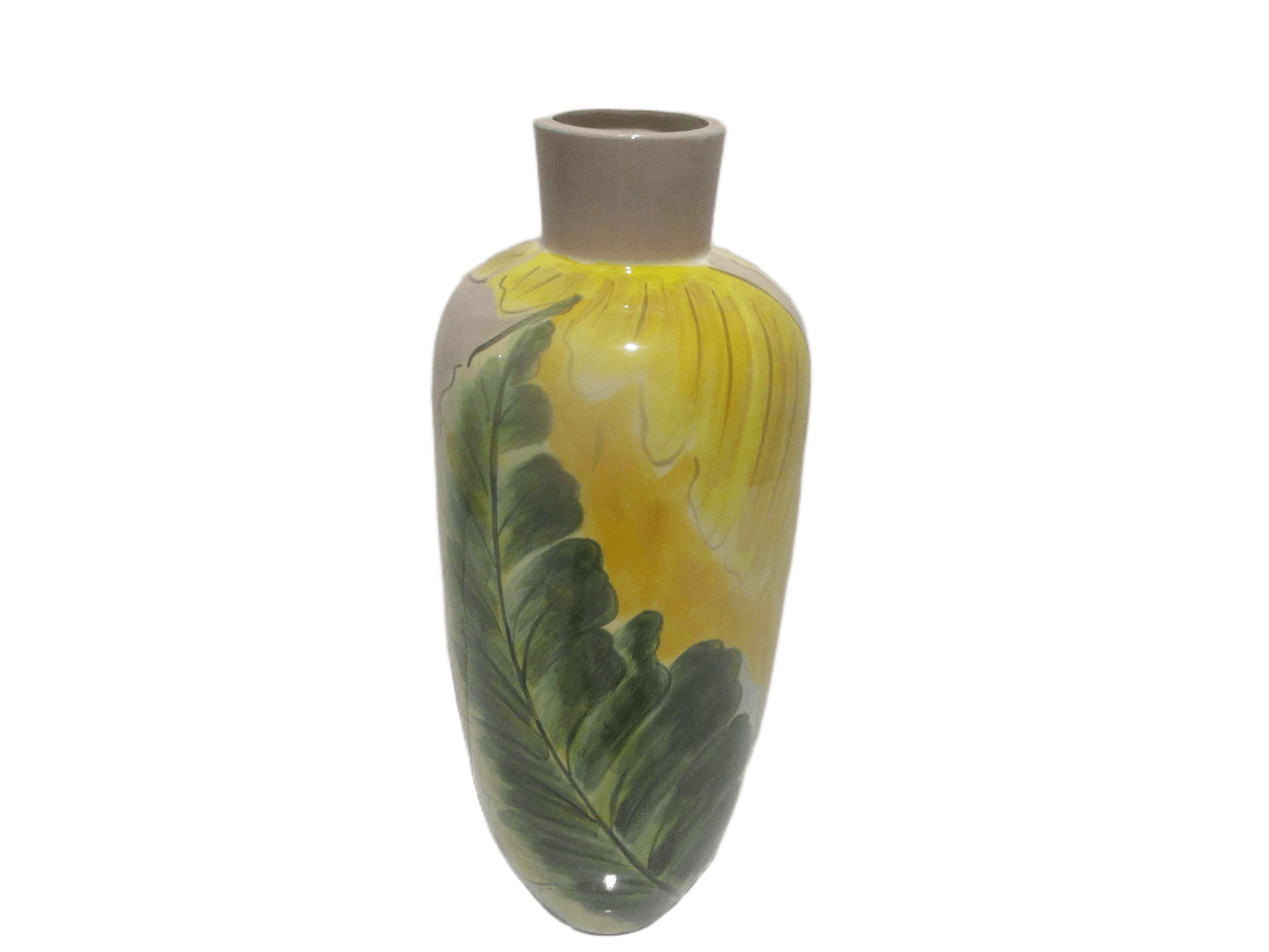 Vase Ceramic Big Hand Painted 24,5*24,5*63,5cm