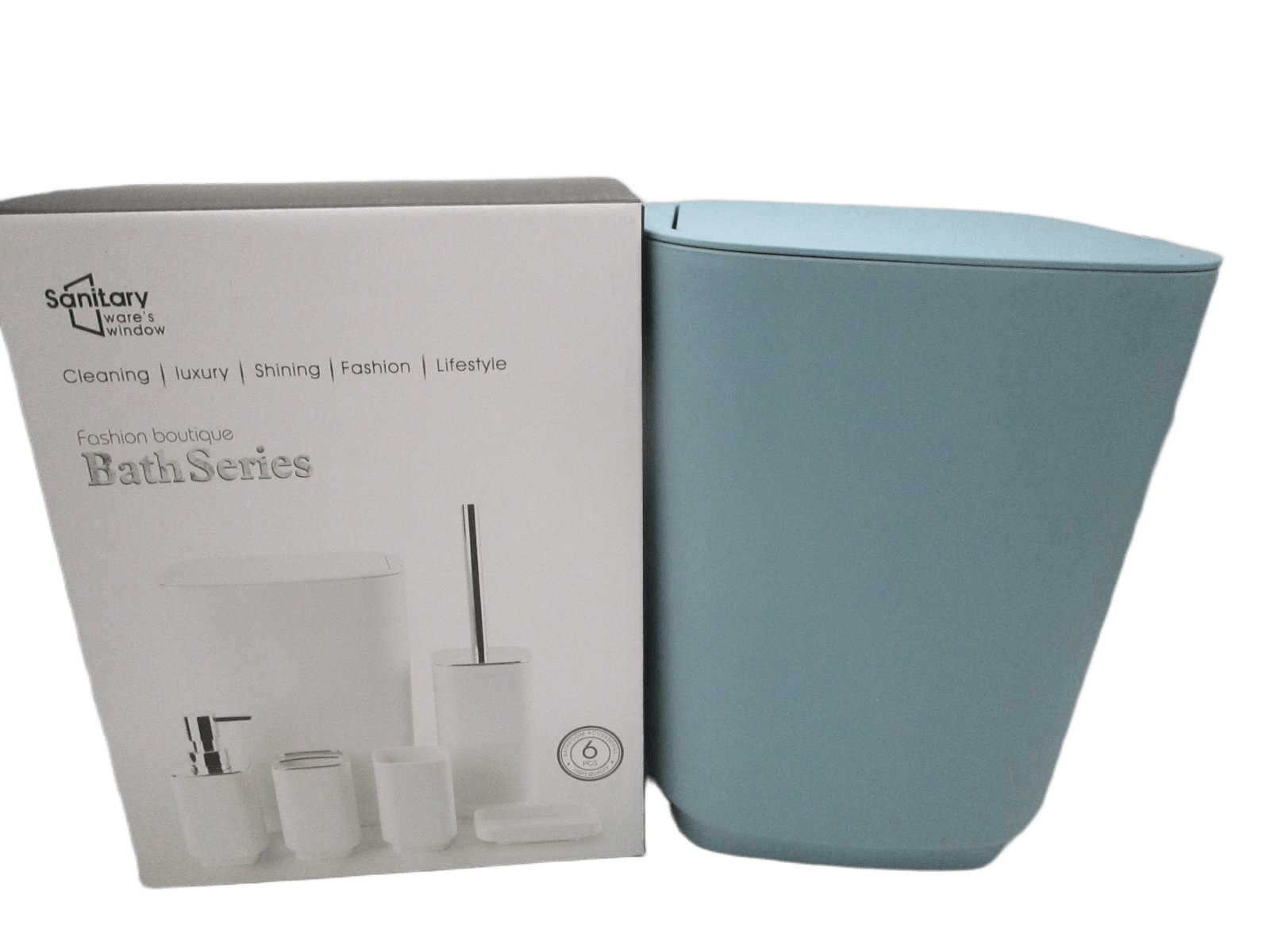 Bath Set Light Blue0