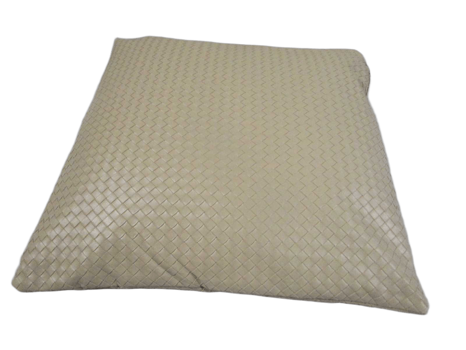 Pillow Cover Thickness 1.1cm Insert:400g Cover:leather Packing: Carton18 Taupe 45*45cm