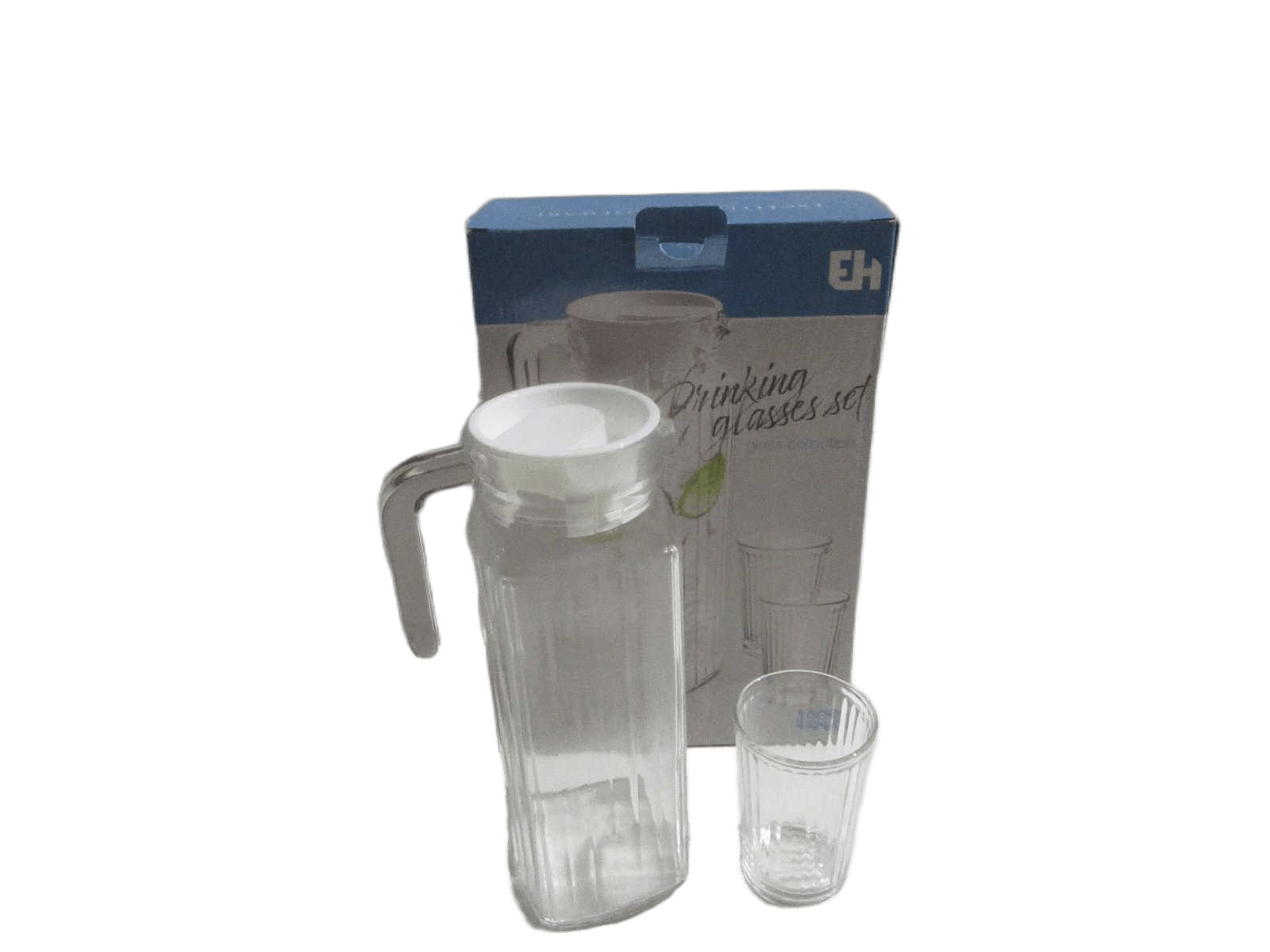 Glass Drinking Set 5pcs