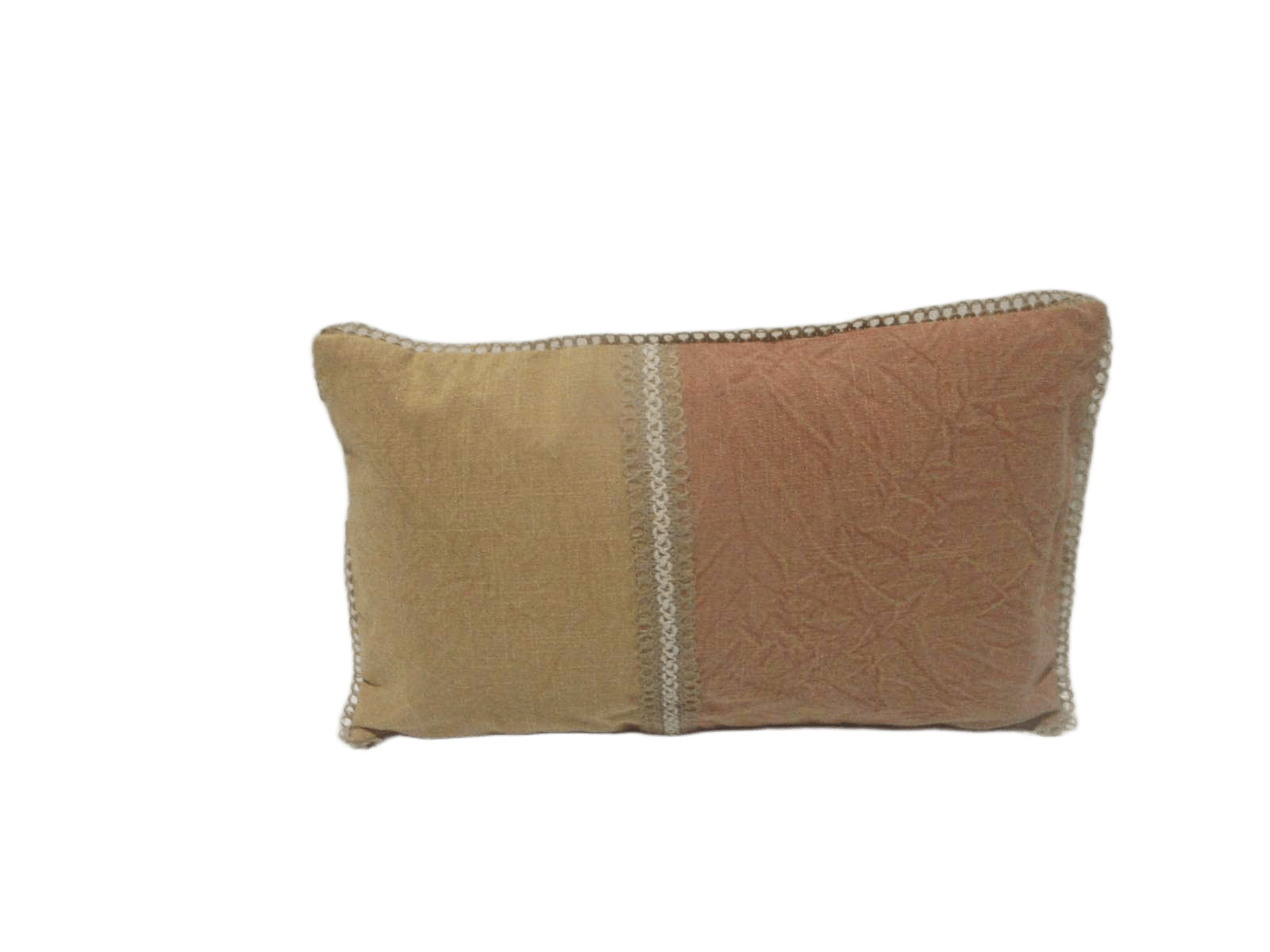 Cushion 30x50cm Cotton With Embroidery And Lace - 300 Gsm Filling Vacuum Packed