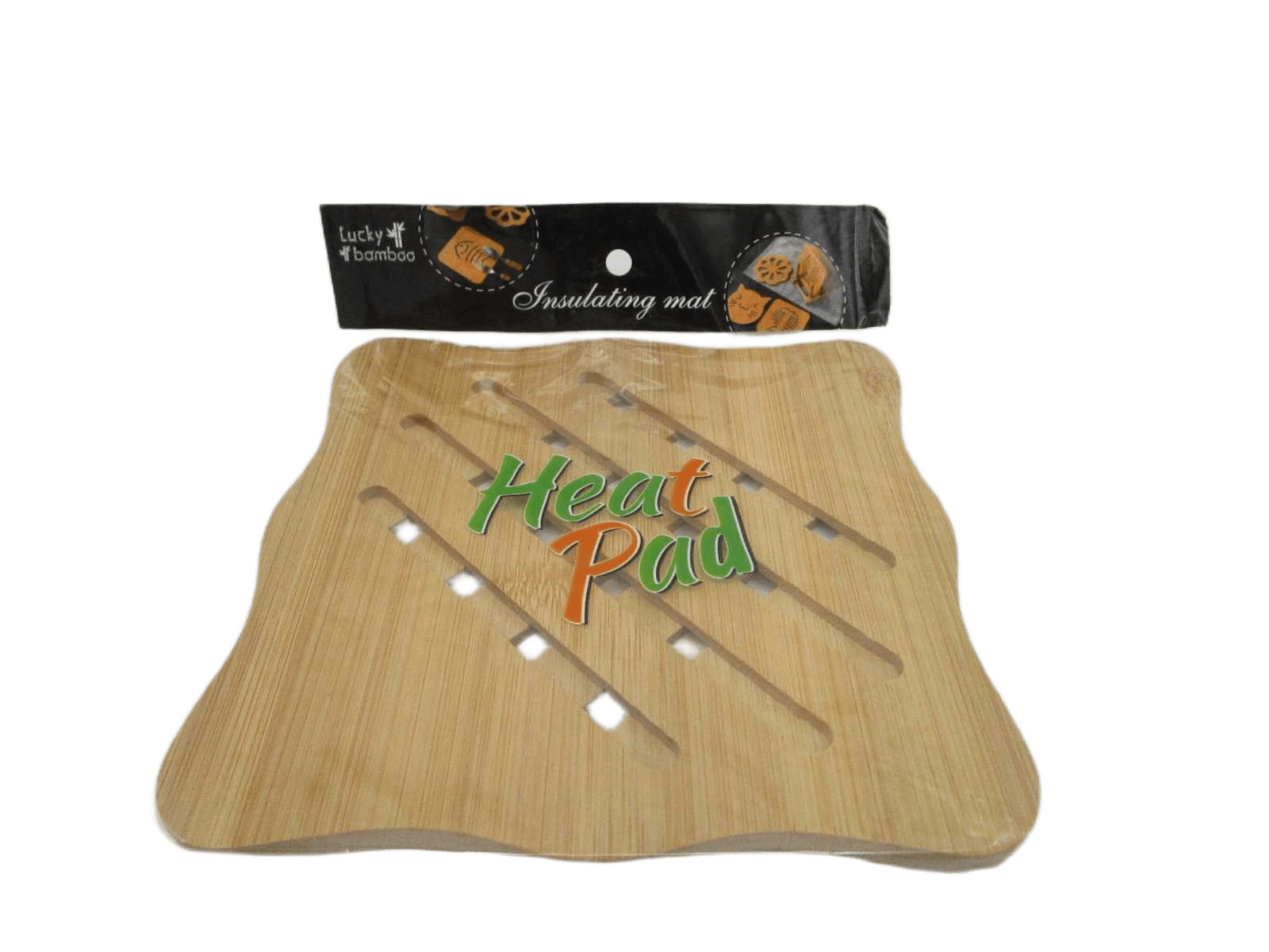 Insulation Pad Bamboo Nature 17x17x0.8