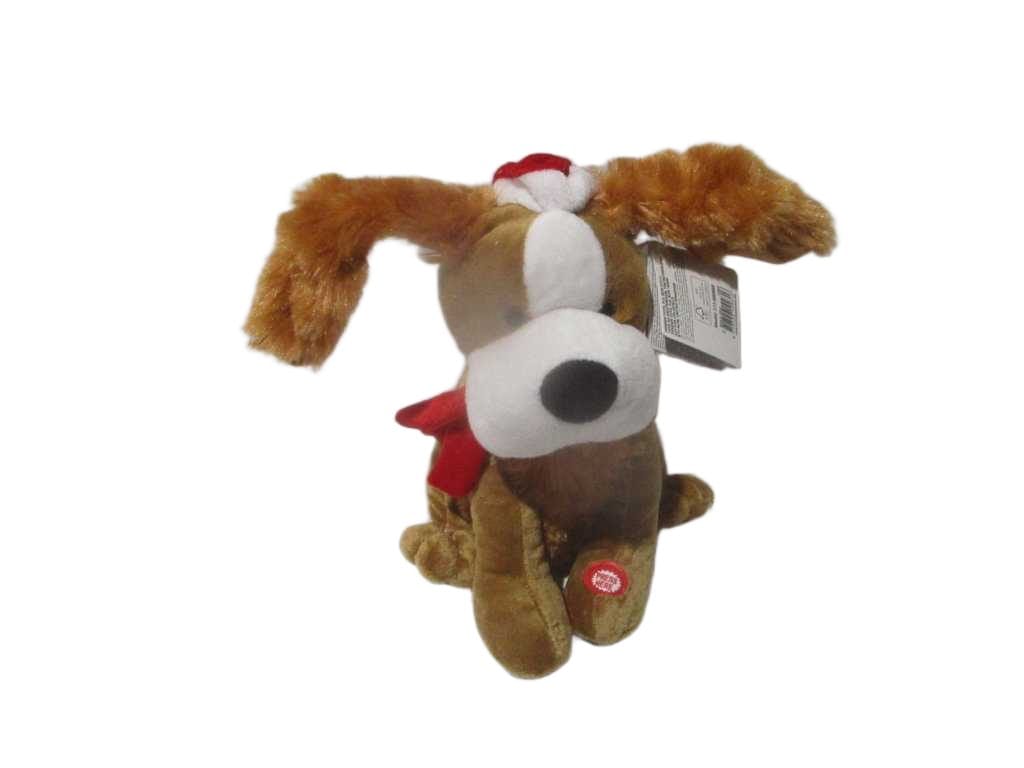 Dog Xmas 25cm With Scarf