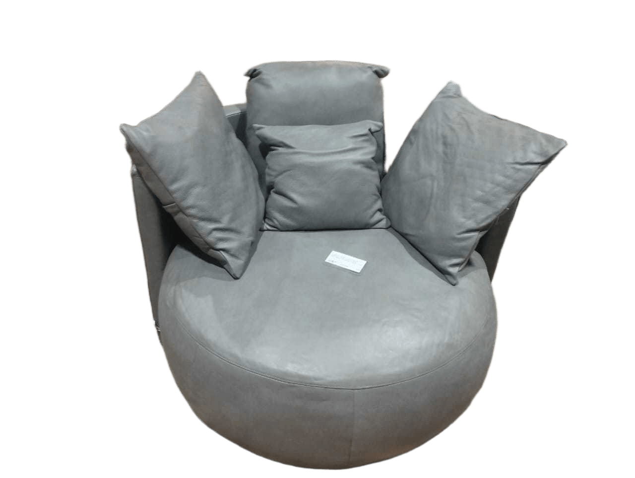 1 Swivel Seater 110x114x89cm Granada Steel Bistro Love