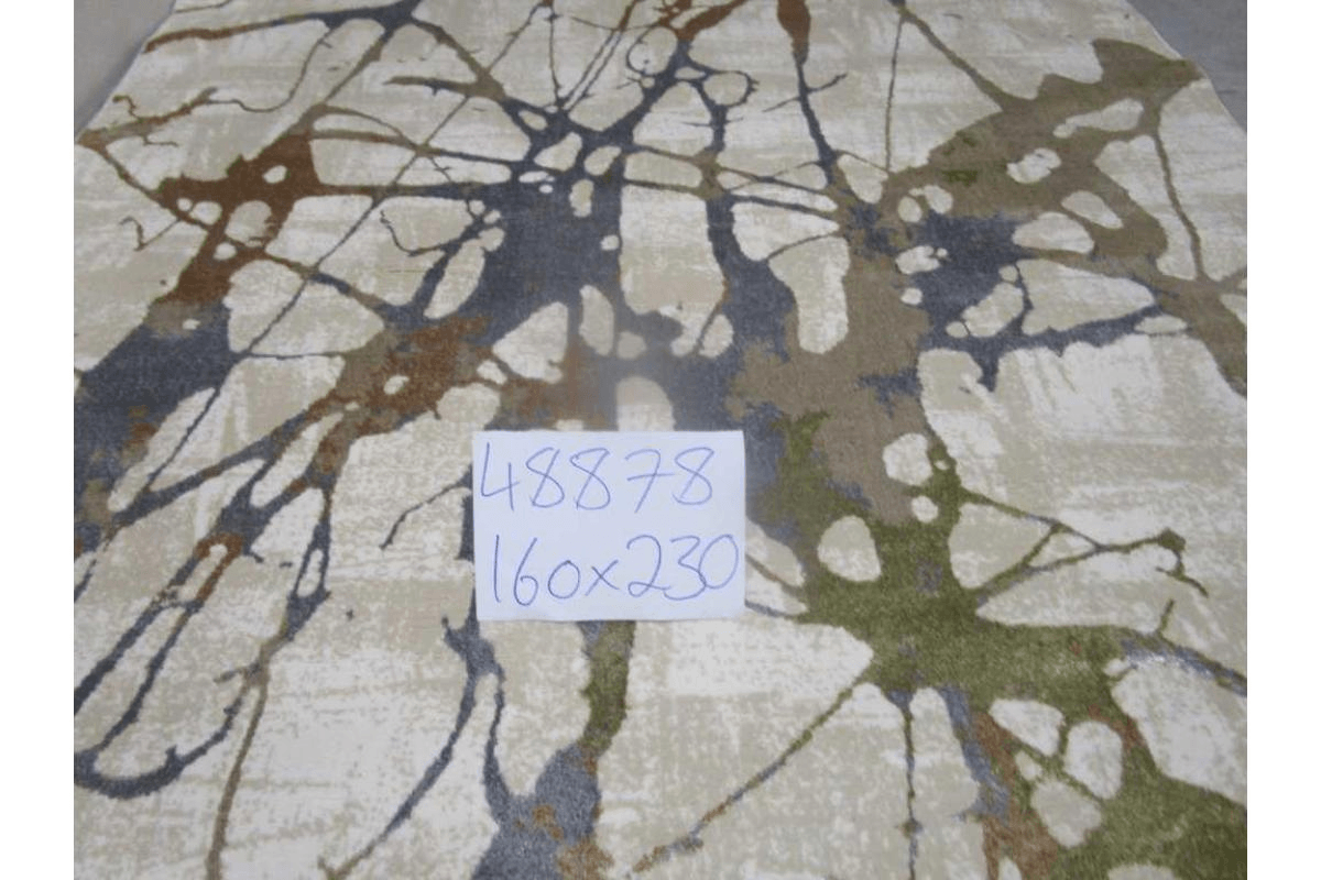 Carpet 160x230 Flosh And Shrink 400,000 Pts/Sqm 11 Mm Pile Height 2,300 Grm/Sqm Gray/Gold Brn/Blue