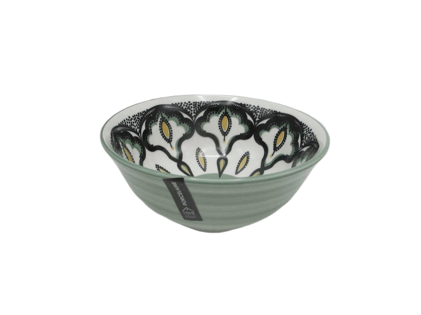 Cup Green Mandala D15cm M18
