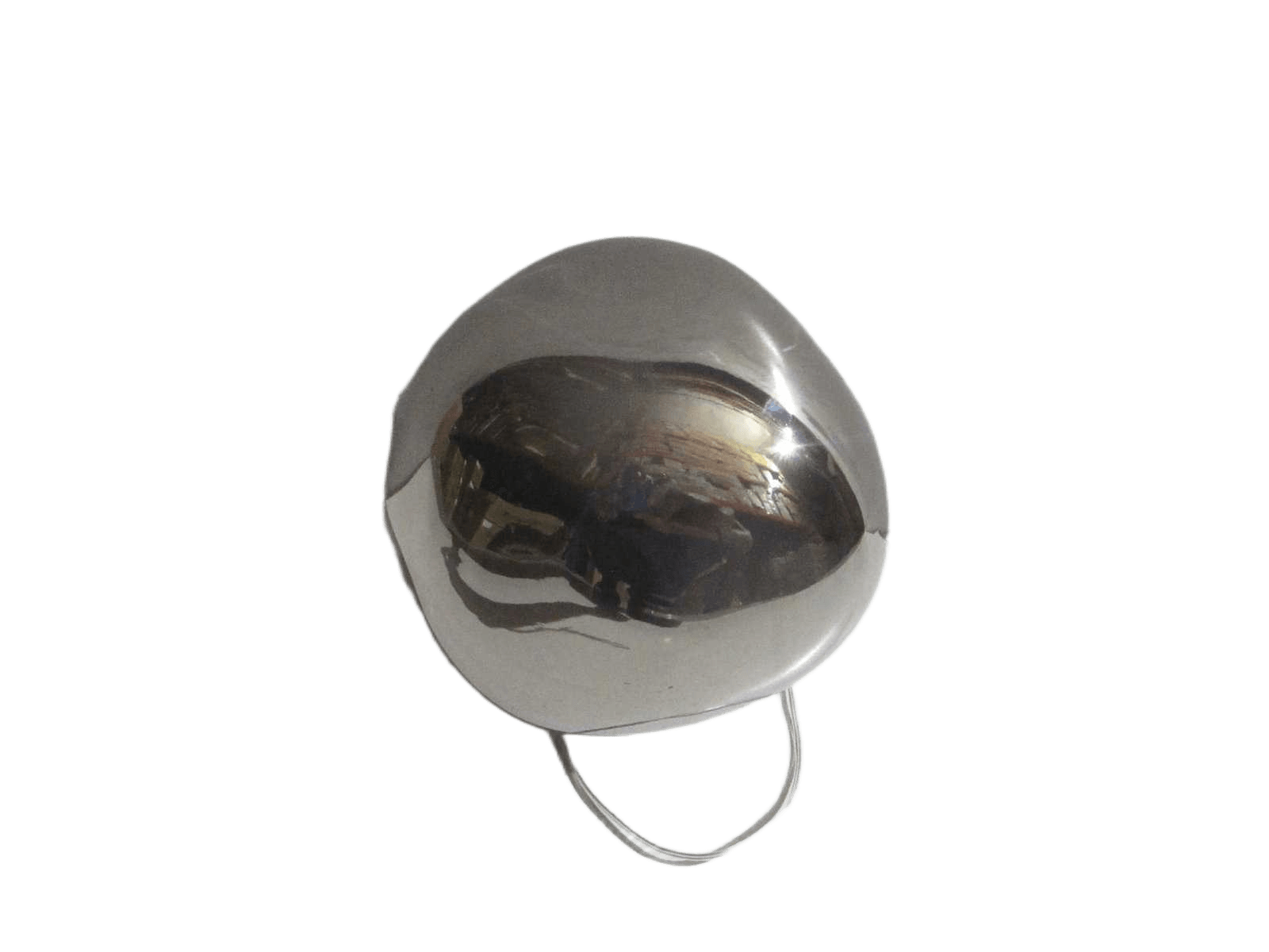 Ball Organic 15cm W Led Silver