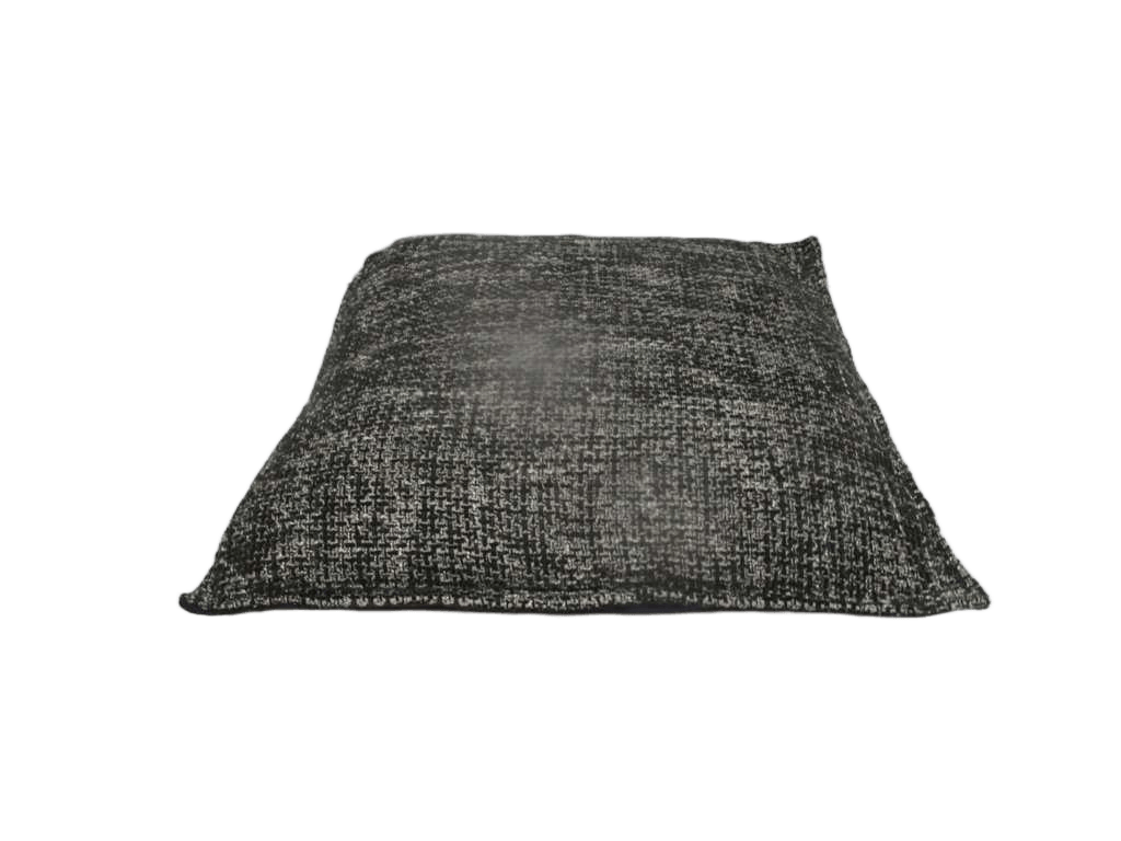 Cushion , W Piping Cover:chillene Filling 350g Vacuum Pack 10 Black 45*45