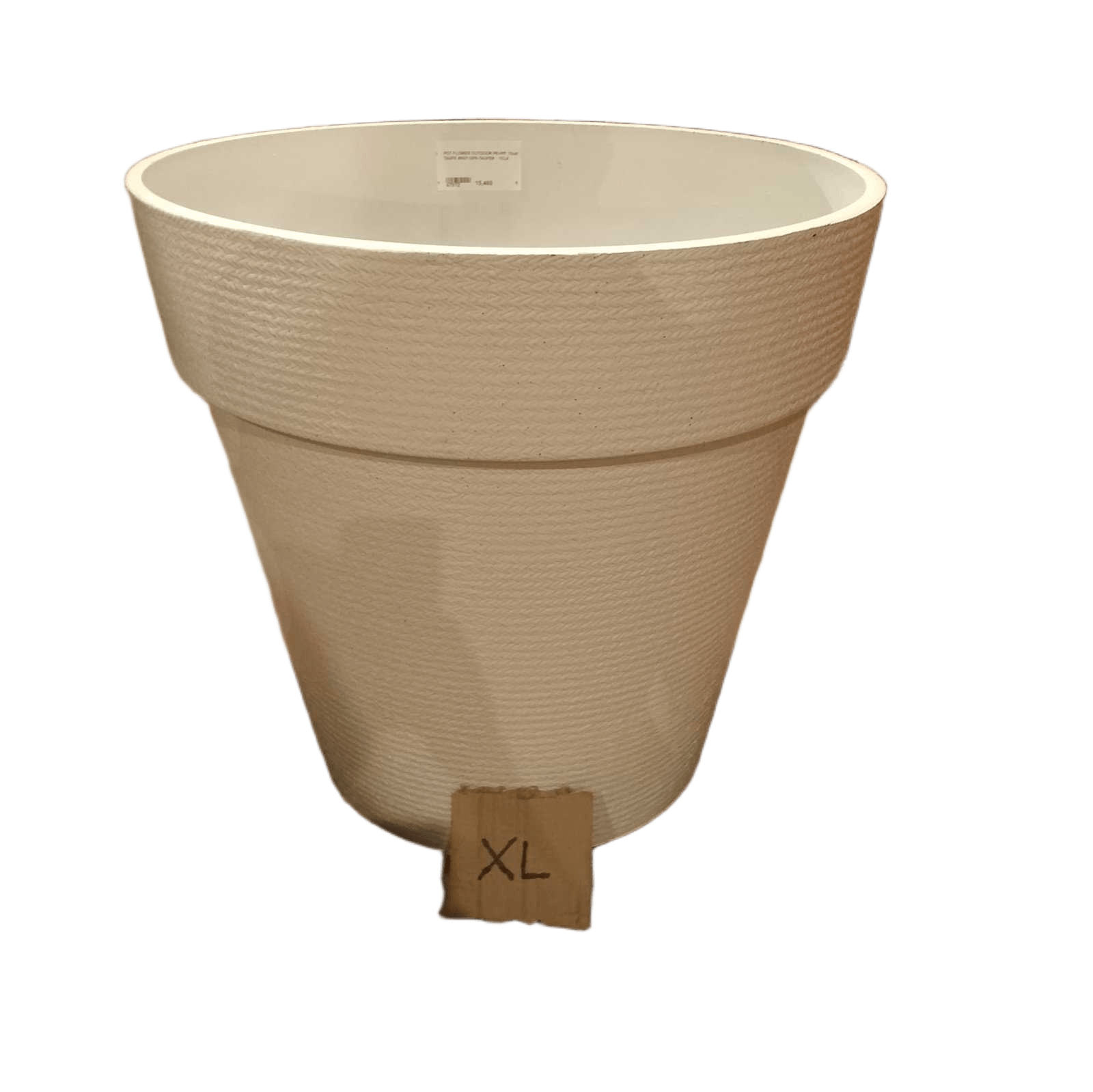 Pot Flower Outdoor Pe+pp 70x65.5 Taupe