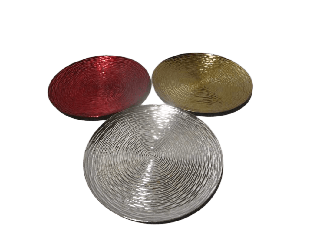 Charger Plate 40cm 3ass Color