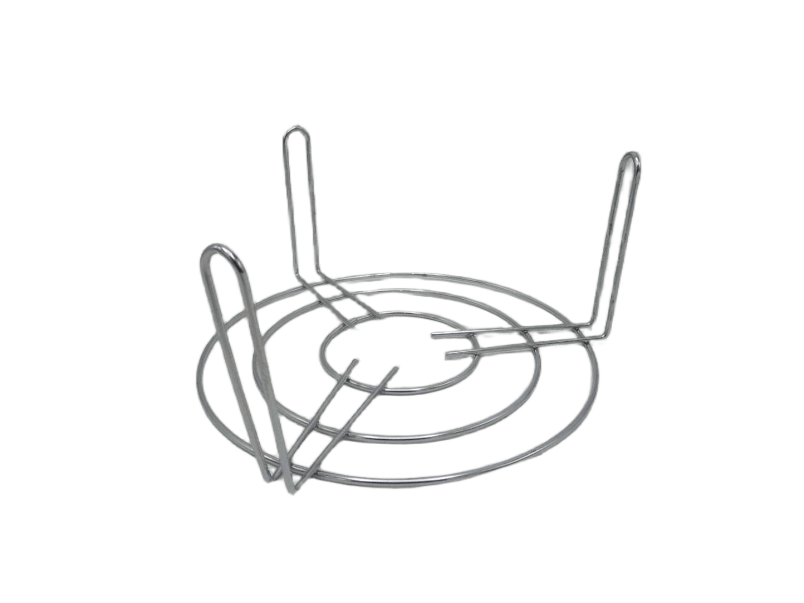Hot Rack Metal Round Silver 22x10