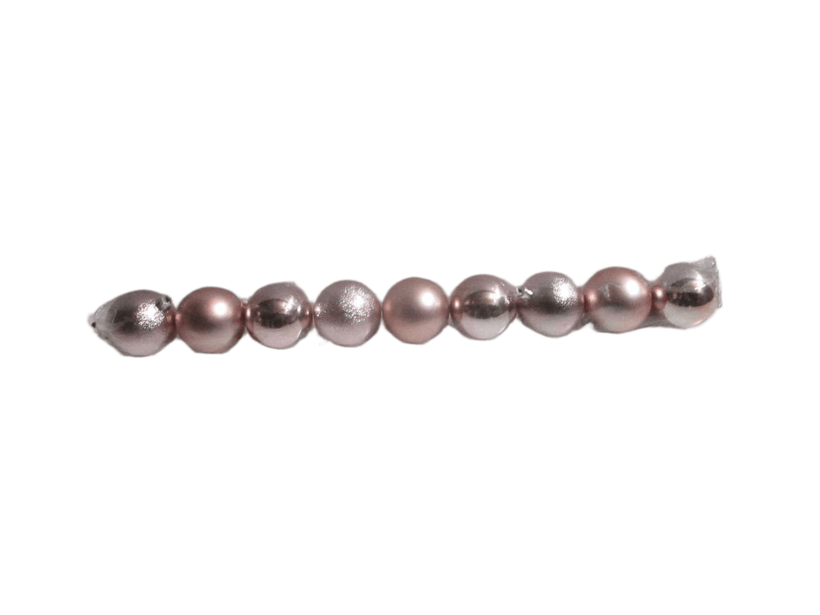 Ball Xmas Set 9x60mm Pink