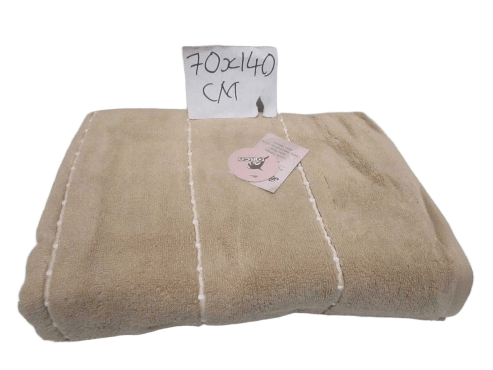Towel Boston Rib - Plain Dyed Dobbu Terry - Zero Twist Cotton Yarn - Kapoor White Boston Rib Polyester Insert - 500 Gsm - Single Ply