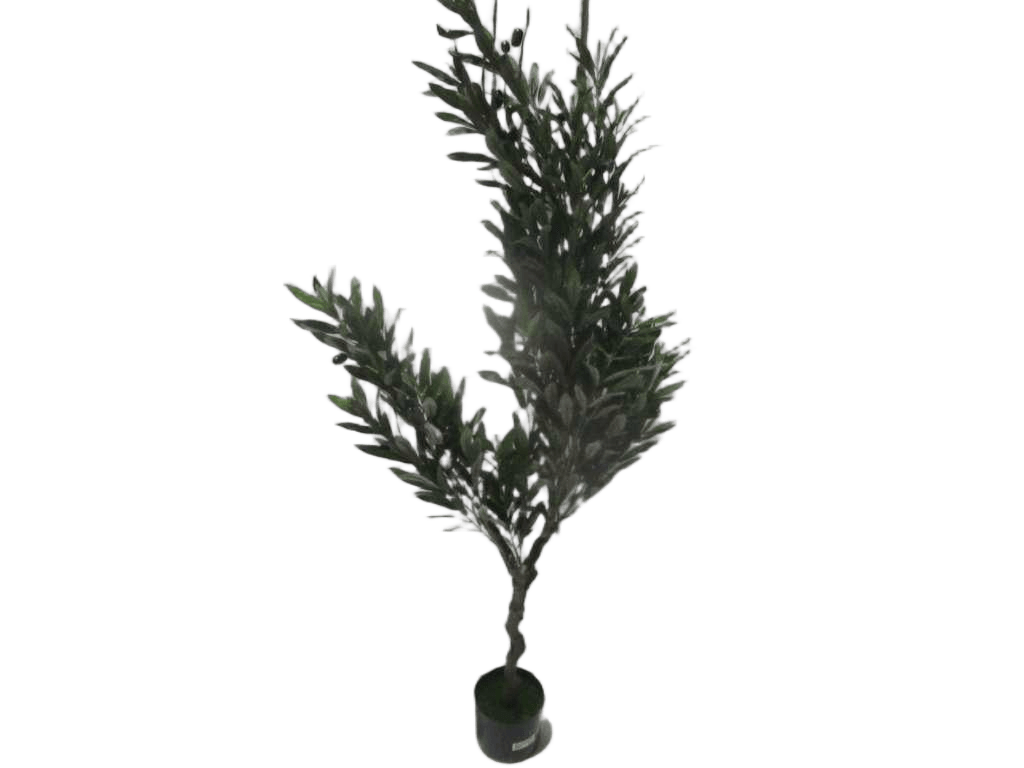 Artificial Plant Olive 1.4m With Flower Pot 1big Pole 6small Pole, 772leaves Packing:opp Bag 1.4m