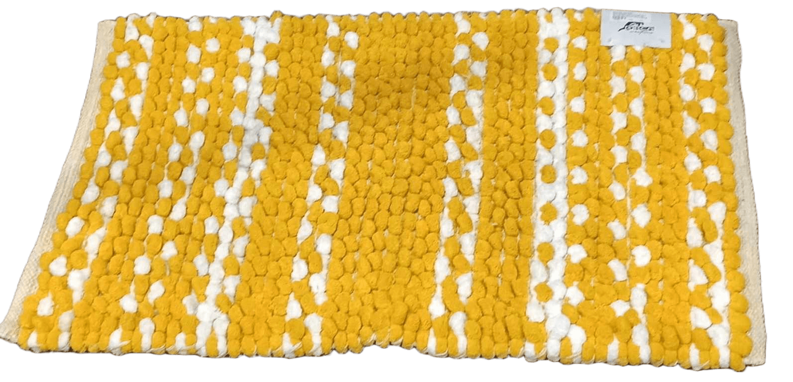 Bath Mat 1900 Gsm Microchenille Cotton Bouble With Spray Latex Baking And Woven
