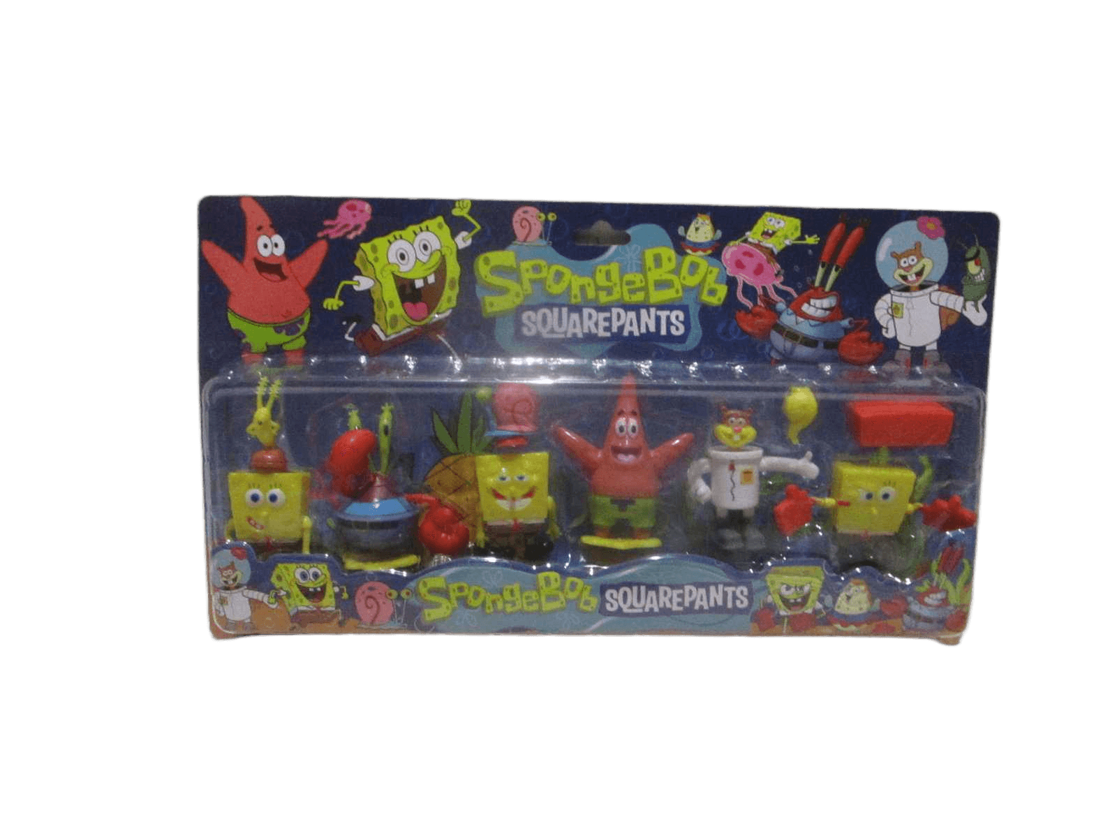 Spongebob Pvc 6 Inside Packing:display Box As Sample H2.5-4'