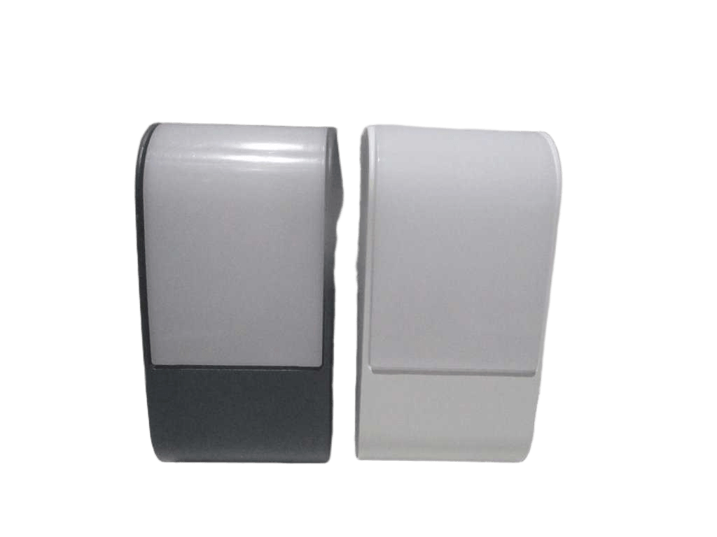 Fram Applique Aluminium E 220v Warm White Light 3000k 12w Led White And Grey Assorted 20x10x8