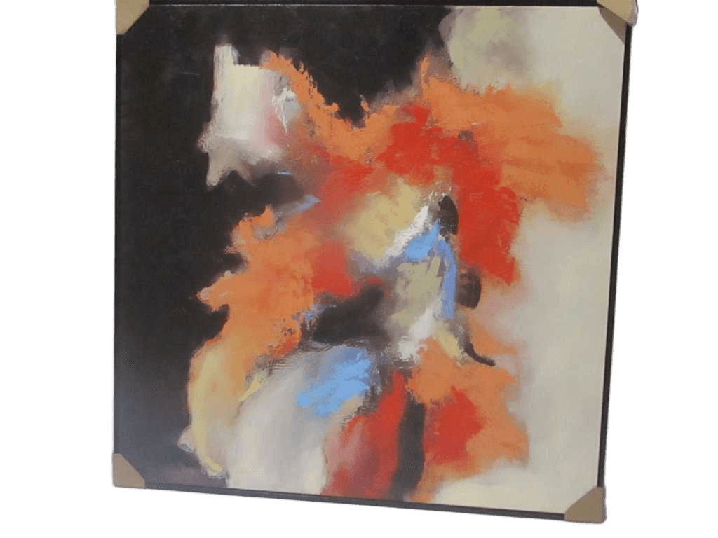 Painting, Ps Frame Back: Wood Bar+non-Woven 120*120