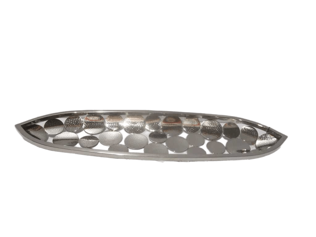 Fruit Basket Oval Round Staintless Steel Nickel Plating