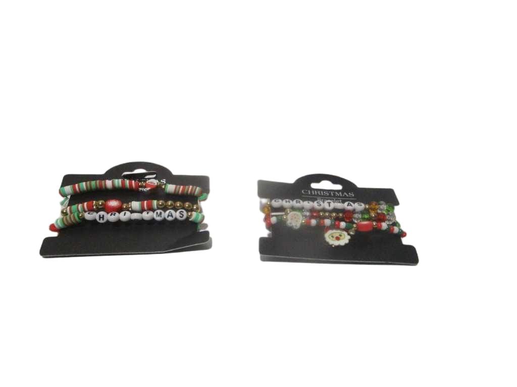 Bracelet Set Of 3pcs 5cm 2ass