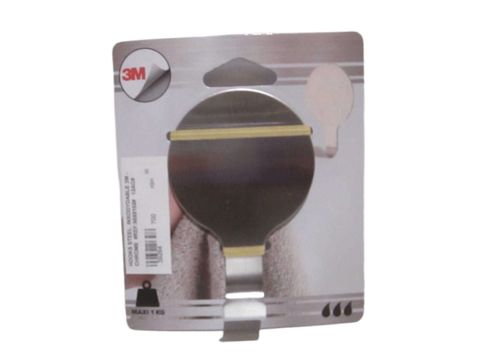 Hooks Steel Inxodydable 3m - Chrome