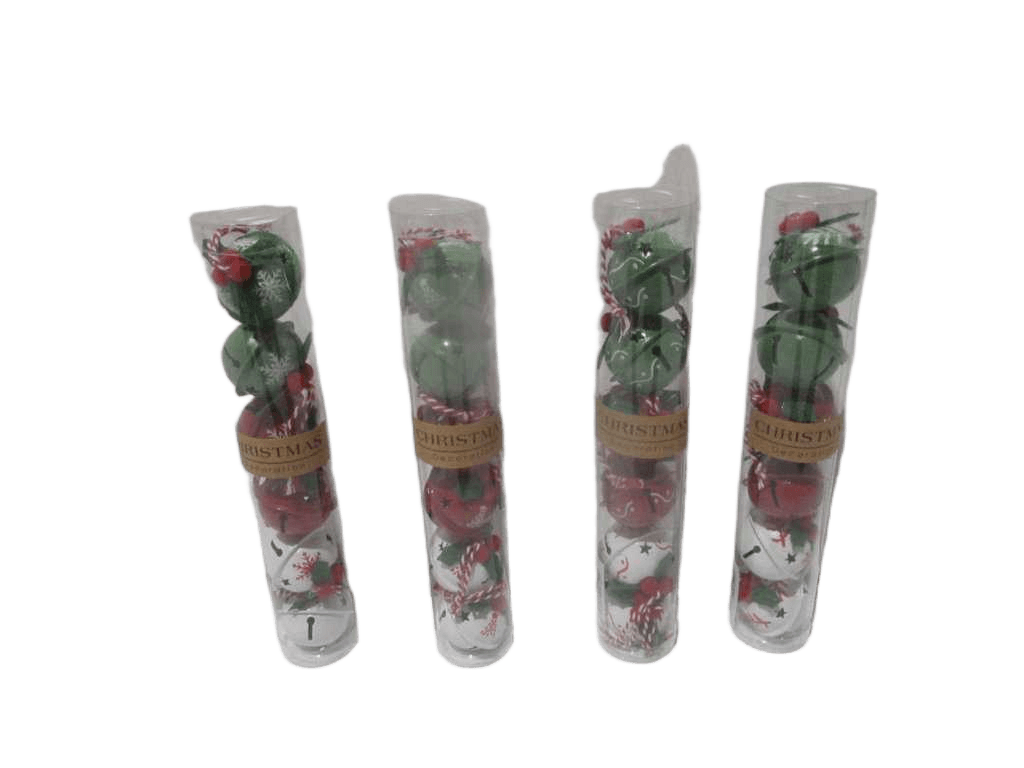 Bells 4cm Set6 4ass