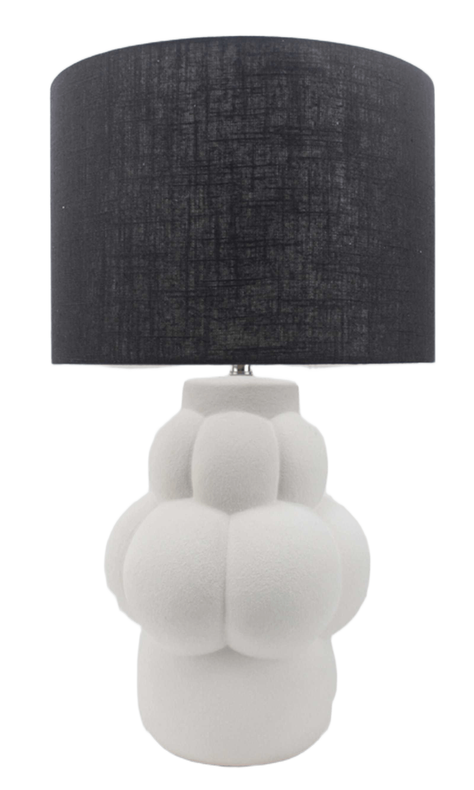 Table Lamp Ceramique French Plug With Fabric Shape