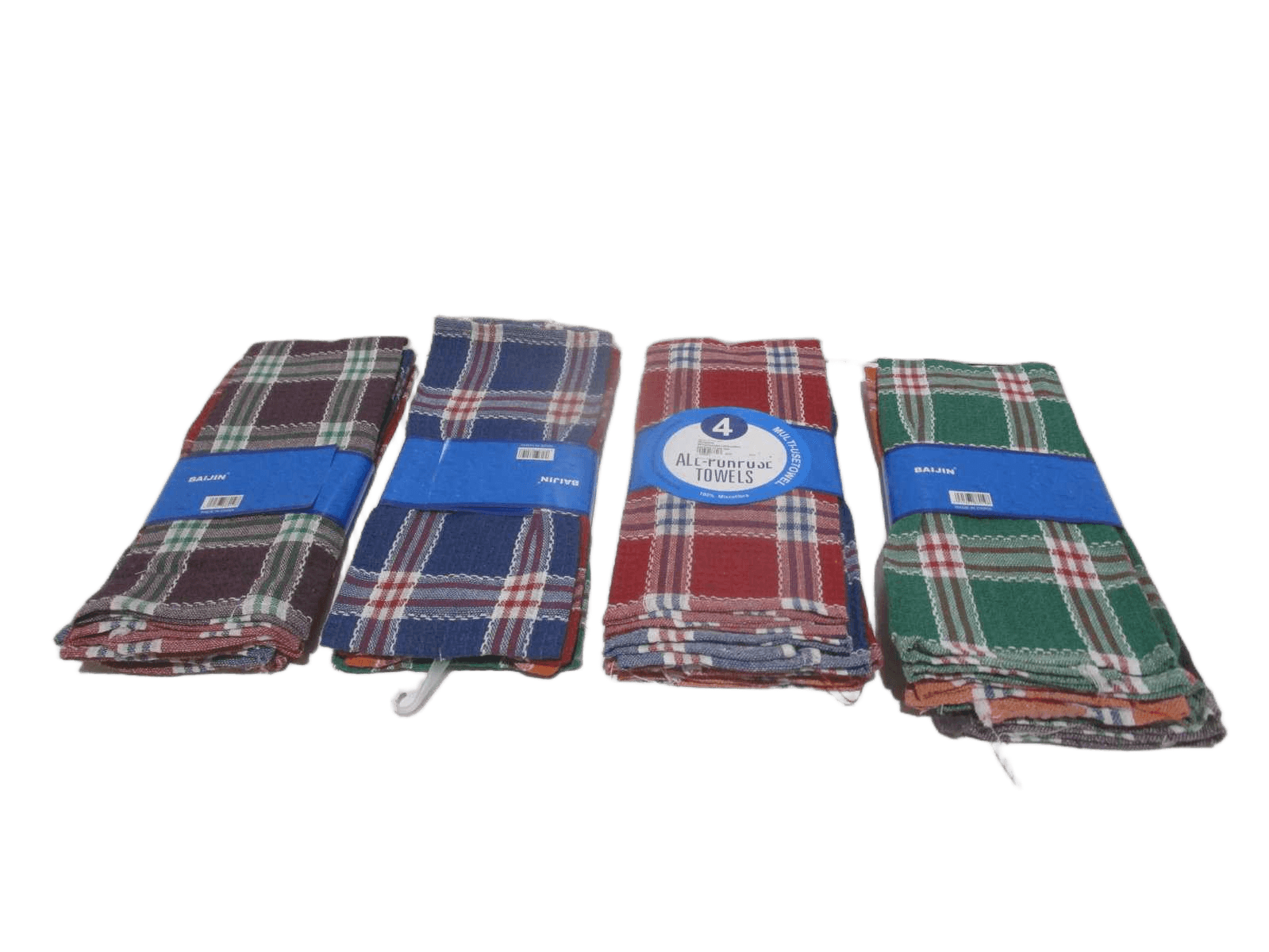 4pcs Towel Set 49.3g/Pcs 80%polyester+20%cotton Packing 12 Set Opp Random Ass 38*64cm 1cl=