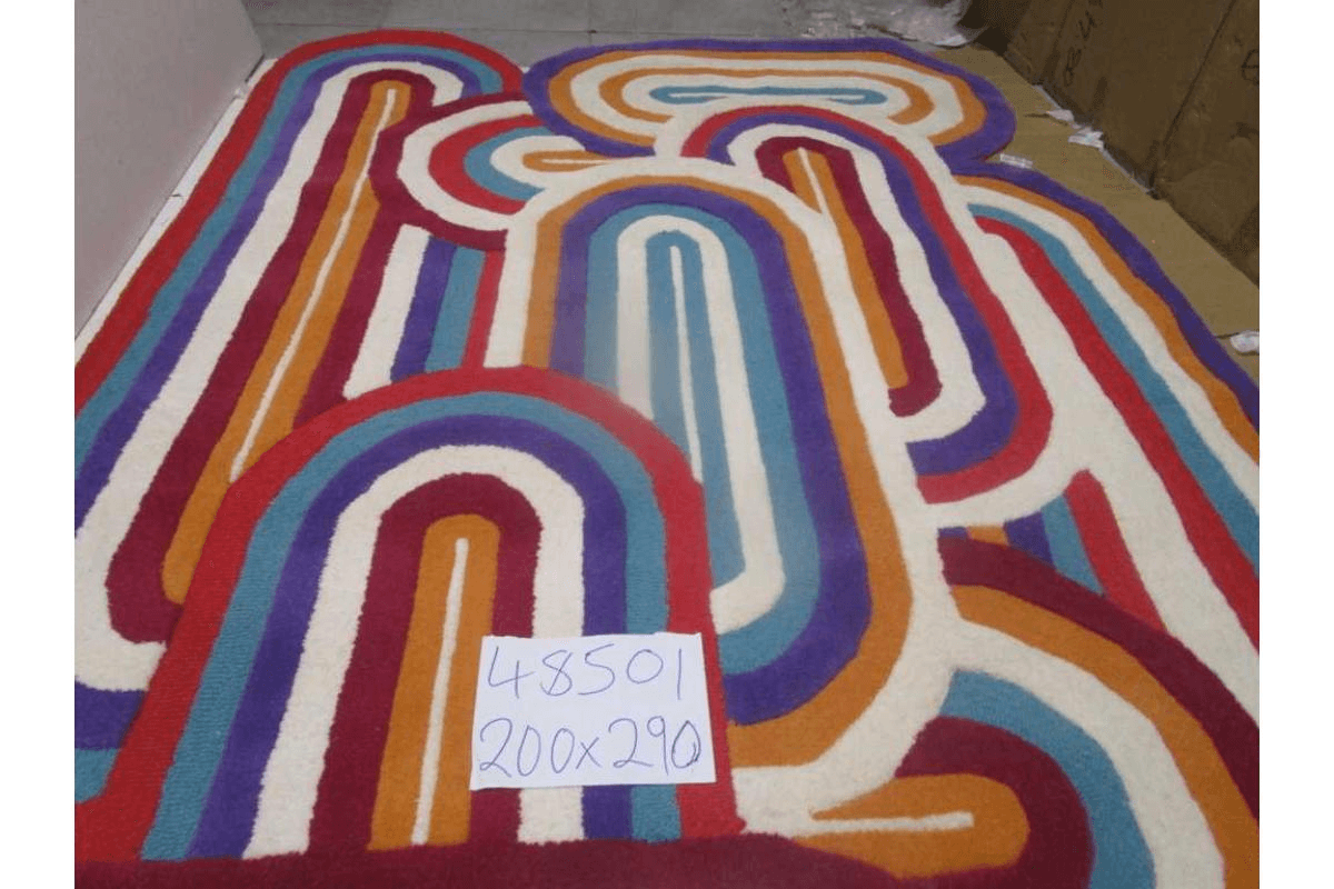 Carpet Handtufted New Zealand Wool - Kg - Cotton Back