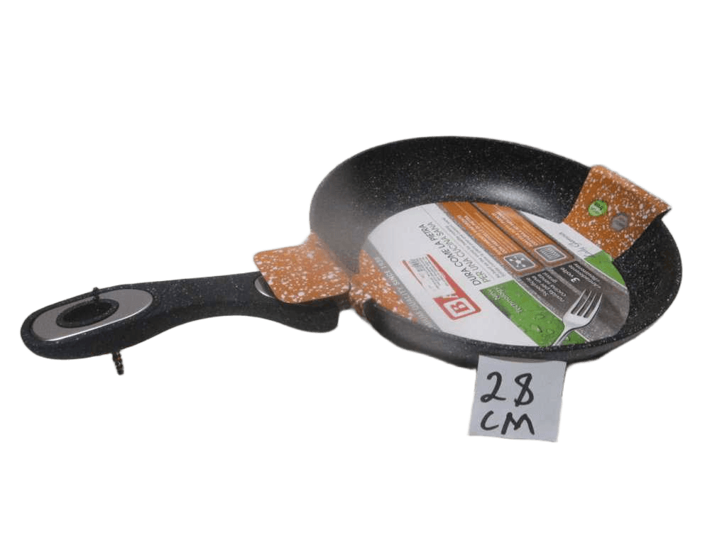 Fry Pan Forged ,suitable For All Hobs, Nonstick And Scratch Resistant Coating, Induction Bottom , Ergonomic Handle 3mm Alu 28cm