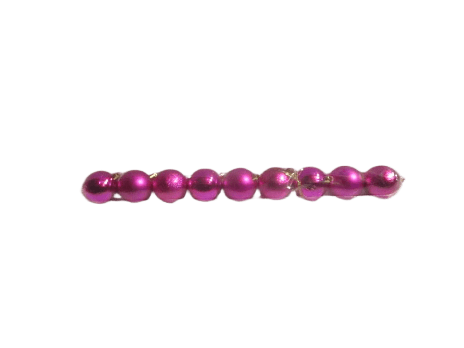 Ball Xmas Set 9x60mm Fuchsia