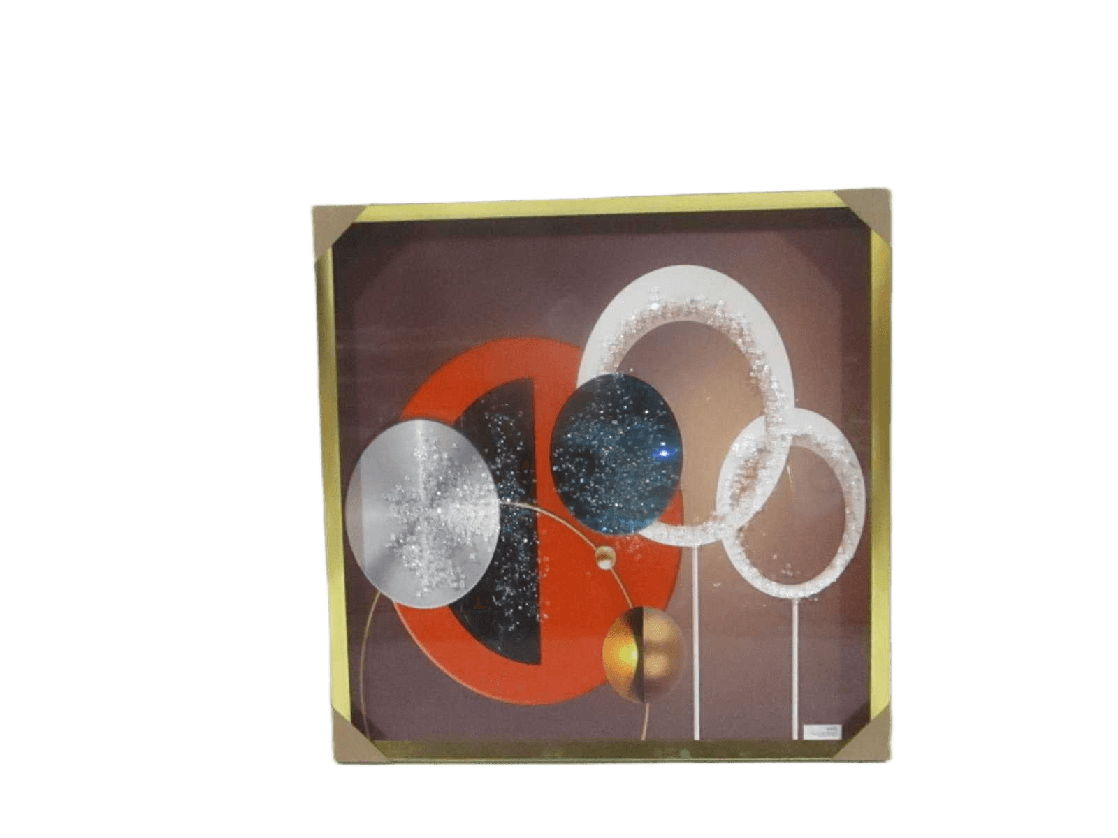 Frame Ps Paint Resin Champagne Gold Ceramic 80x80x3