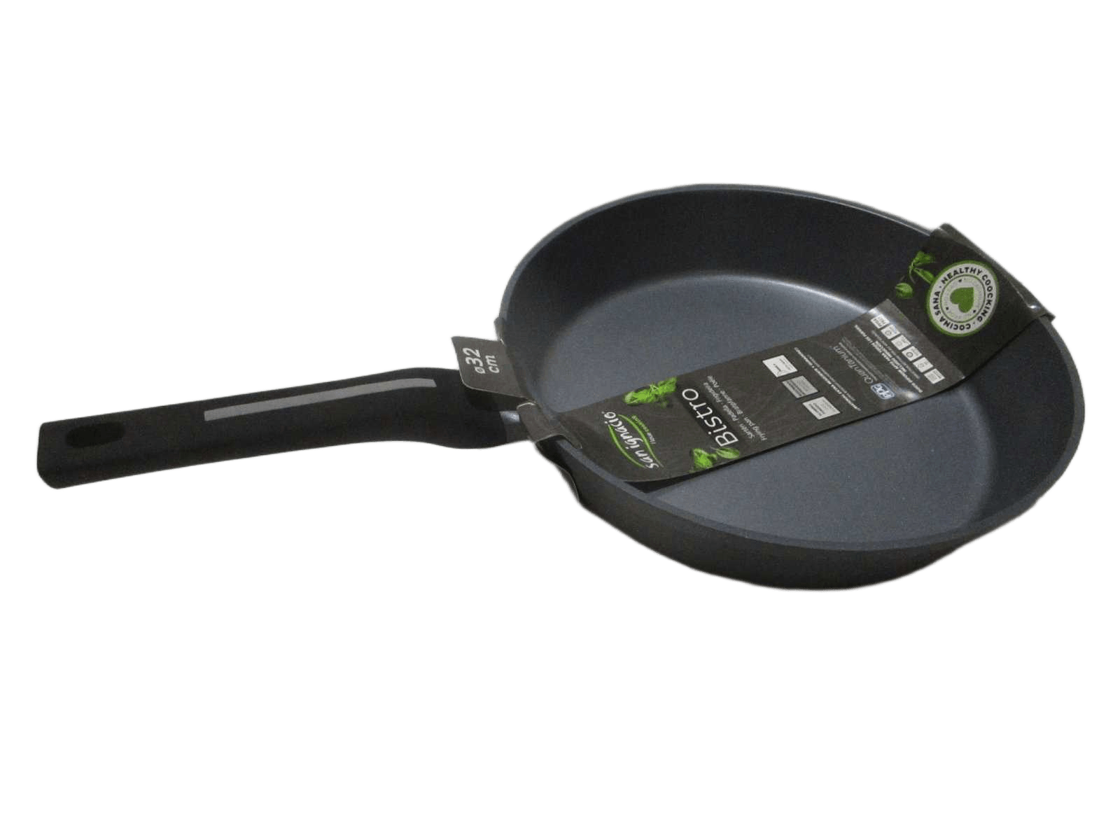 Frypan 32x7.0cm Cast Alu Induction Bistro Grey Sg