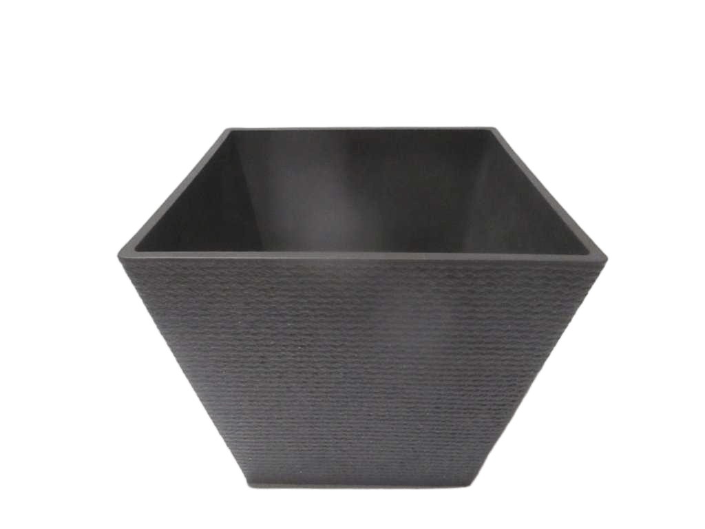 Pot Square Plastic Box Dark Grey 46*45cm