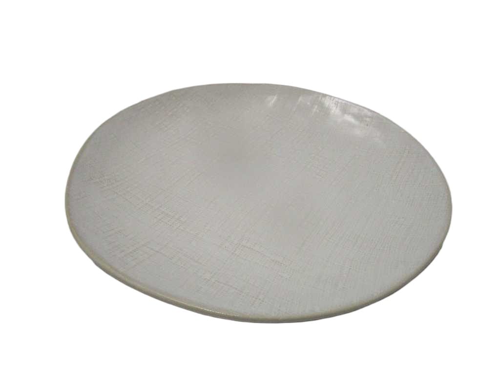 Dinner Plate Stoneware Stock Qty: 1854pcs Cream 27cm