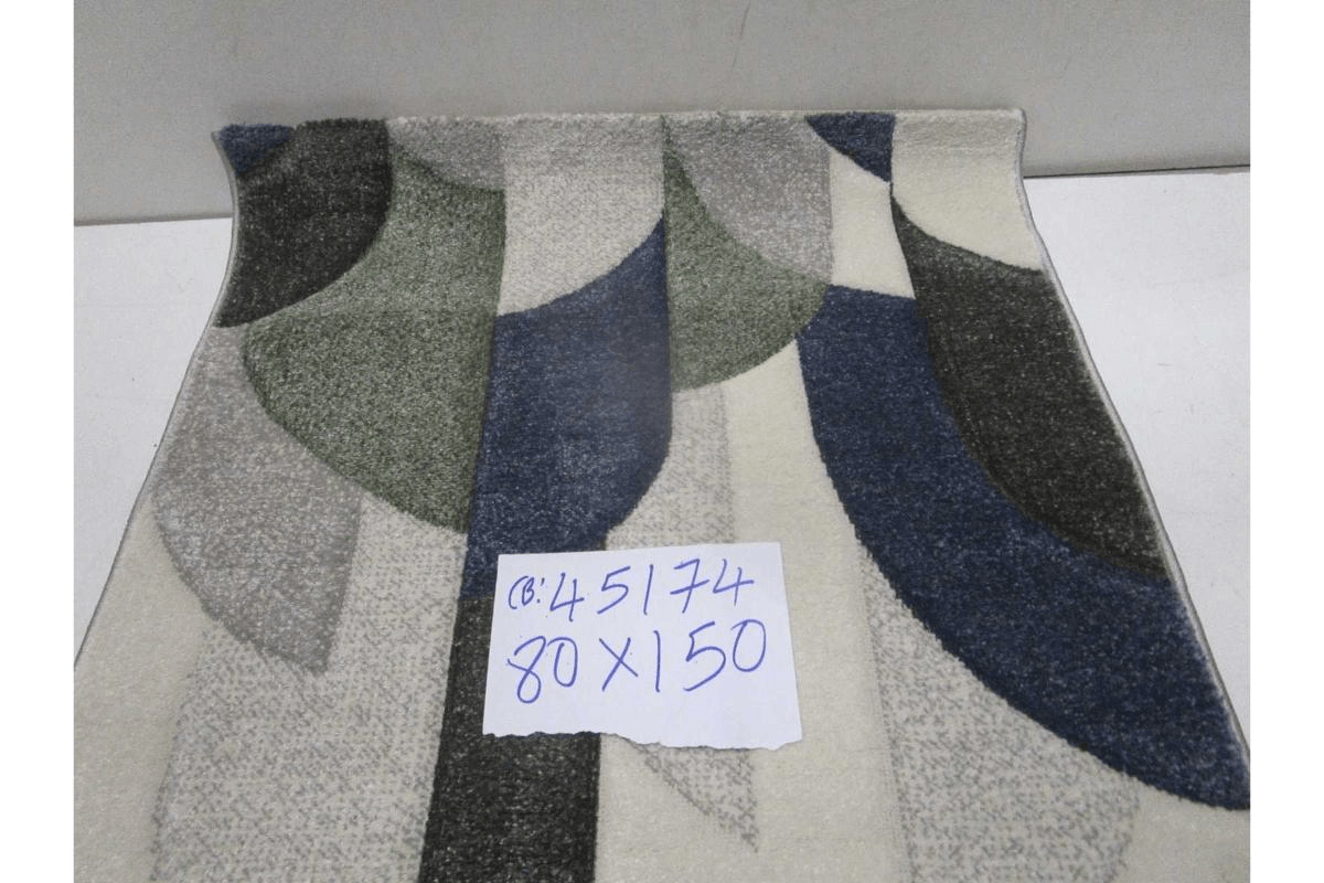 Carpet 030 Cubic (Aura V77) 243.200 Points 10mm Pile Height Pp + Headset Hand Carved 2.200 G/Sqm Pp Frize 80x150 Cm