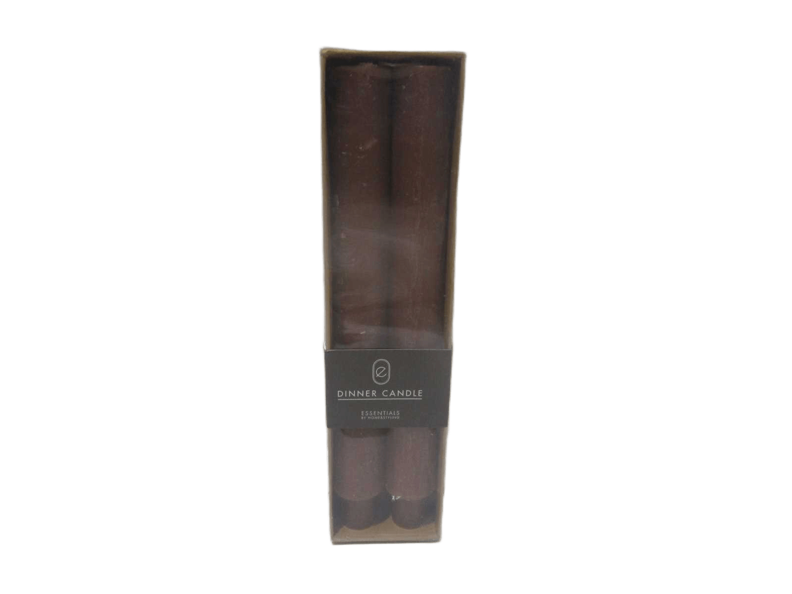 Candle 3x25cm S2 Tabac