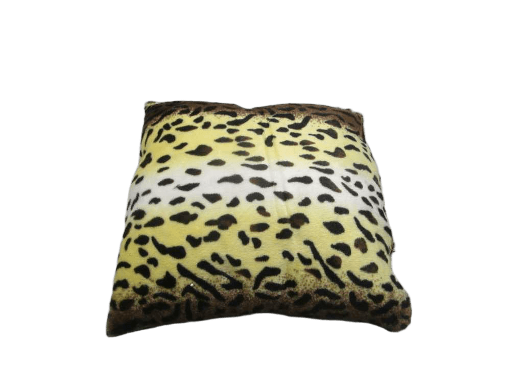 Cushion 40*40 Leopard Filling 400g, Double Face Vacuum Packing 1cl=