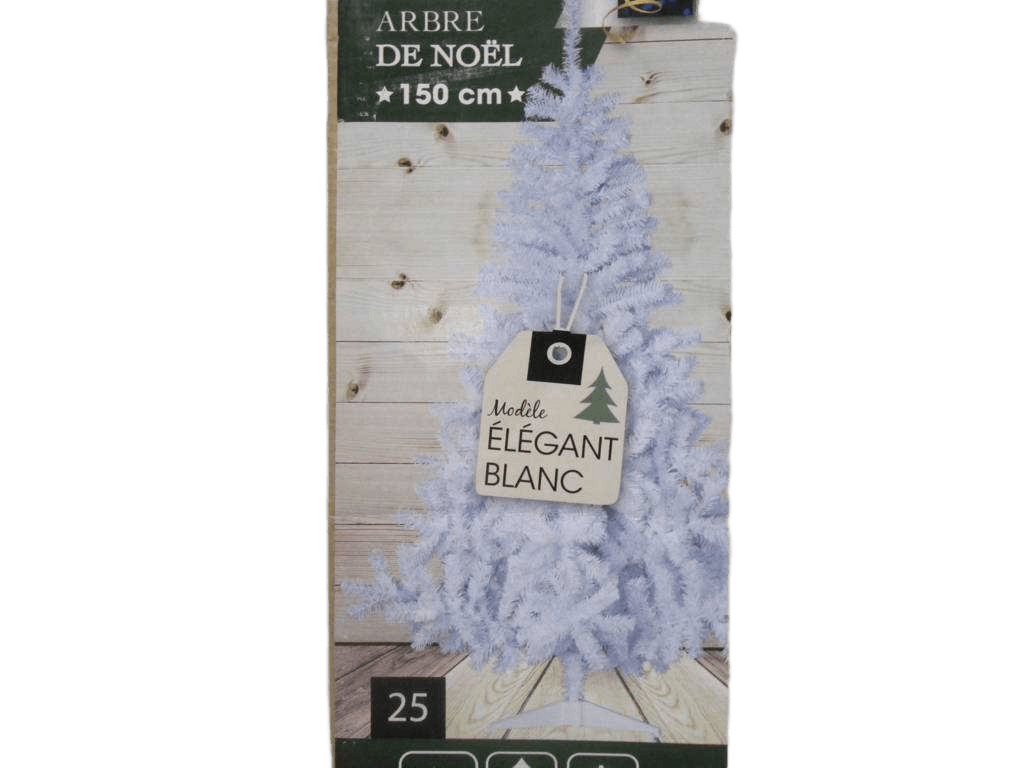 Christmas Tree Elegant Fir White 150cm