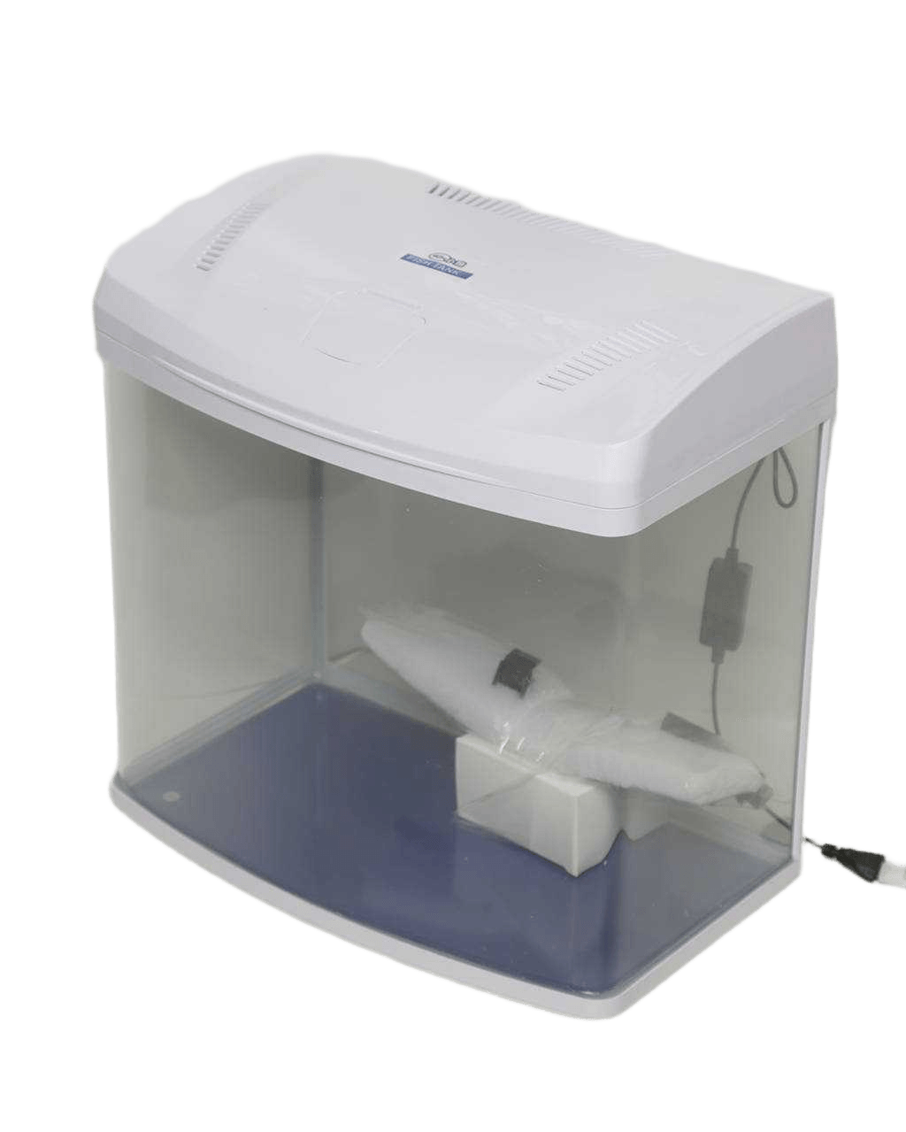 Aquarium 45l Without Cabinet With Led Lamp+ Water Aspirator 31*48*48 45l White