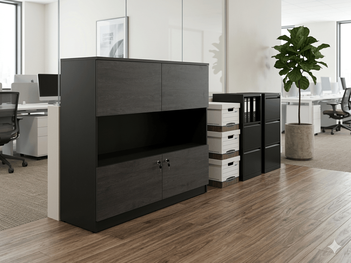 Low Cabinet 2 Door - Add 2 Key Down Doors