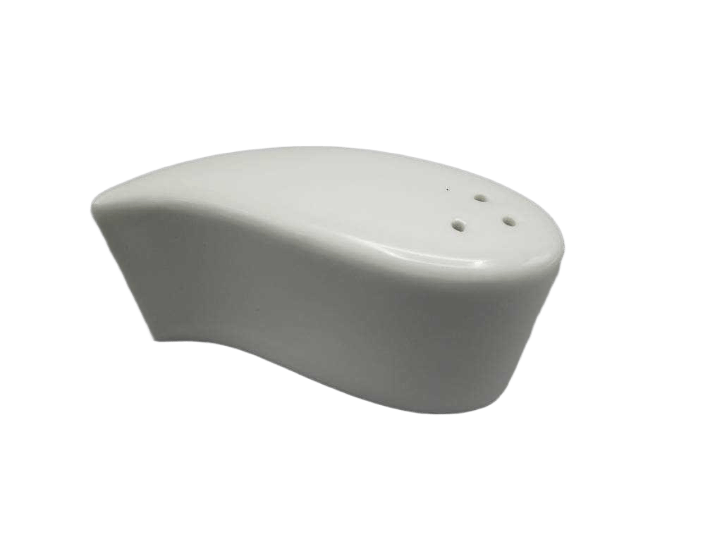 Pepper Shaker 3" Three Holes 7.9x3x4 White