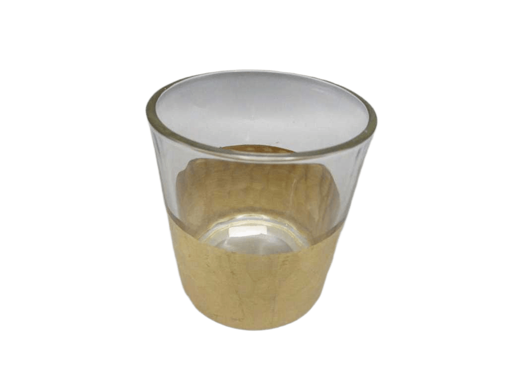 Candle Holder Faceted 8cm