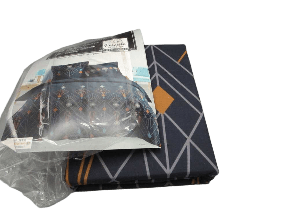 Quilt 3 Pieces Bedding Set 260 X 240 Cm Allov Print Percale 78 Threads Maestria