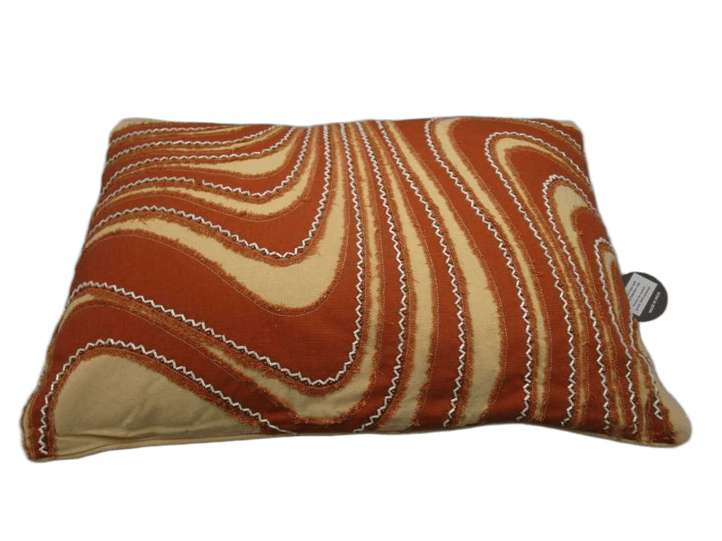Cushion Cotton Embroidered Cushion With Filler. Filling : 100% Polyester