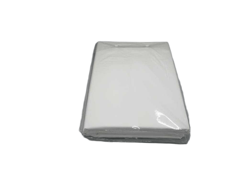 Duvet Set 1 Cover 240×260 + 2 Pillow Case 50×70 100% Cotton T300 Sateen White 1cl=