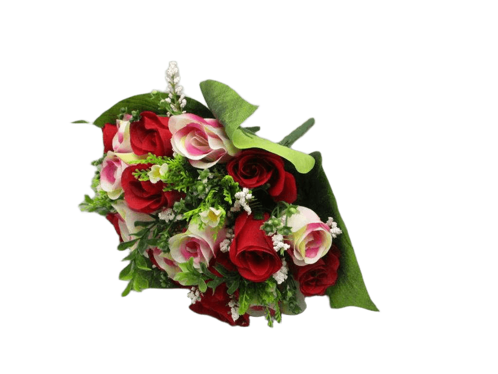 Artificial 39cm Rose Bud, 24heads