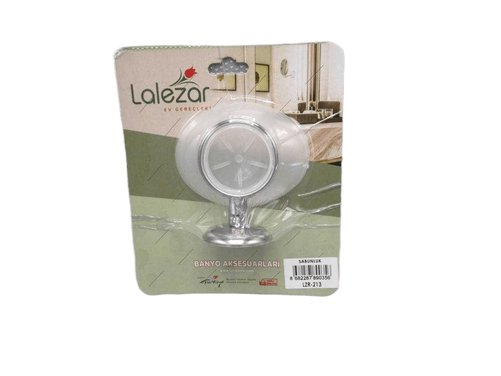 Soap Holder Metal Chrome 7x12x13